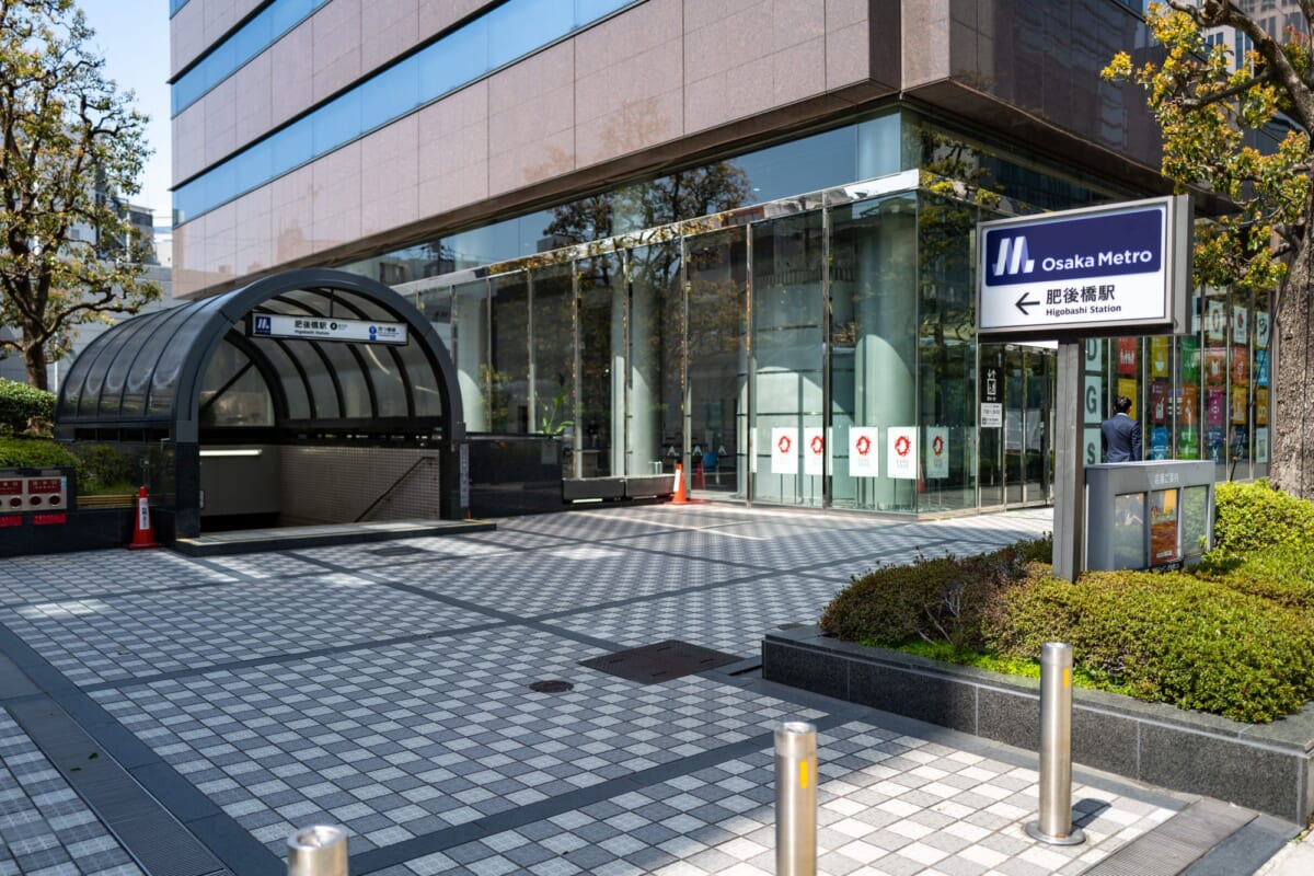 肥後橋駅について