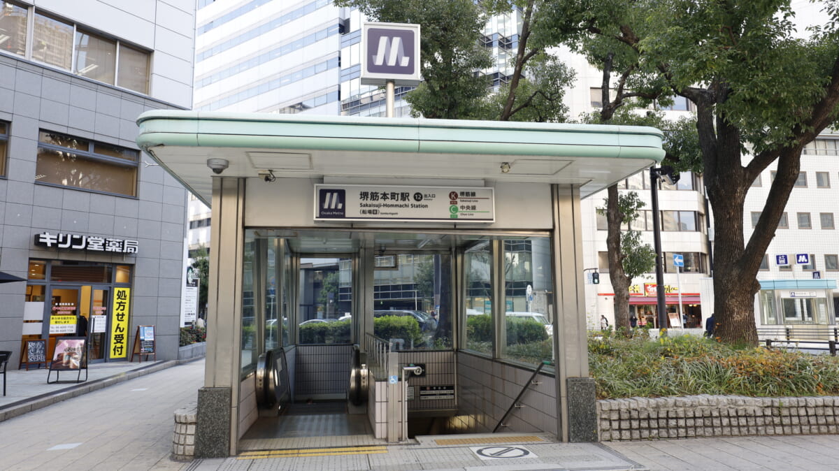 堺筋本町駅について
